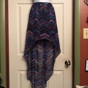 A high low skirt